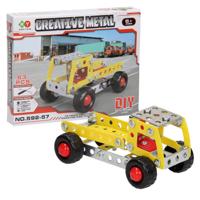 Lobbes Constructieset metaal kiepwagen, 83dlg. - thumbnail