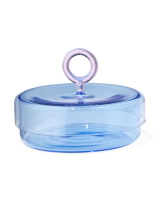 HEMA Paas pot 13.5x13.5x10cm glas