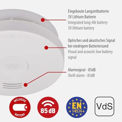 Brennenstuhl Smoke detector burning chair - thumbnail