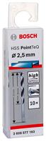 Bosch Accessories 2608577193 2608577193 Metaal-spiraalboor 2.5 mm 10 stuk(s) - thumbnail