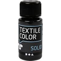 Creativ Company Dekkende textielverf - zwart, 50ml - thumbnail
