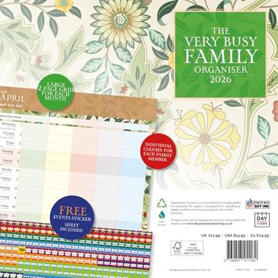 Very Busy Family Organiser Kalender 2026 - thumbnail