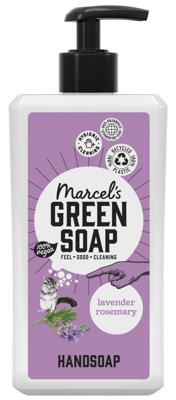 Marcels Green Soap Handzeep Lavendel En Roosmarijn 500ml Marcels Green Soap Handzeep Lavendel En Roosmarijn 500ml