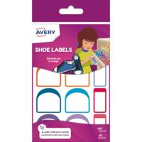 Avery AV-CHAUS12 Etiket Voor Op Schoenen Assorti, 24 Etiketten - thumbnail