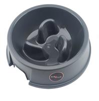 Jack and Vanilla Anti schrok hondenvoerbak - Rond - XXL - Grijs - thumbnail