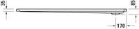 Duravit D-Code Douchebak met antislip 80x170x8,5 cm Wit - thumbnail