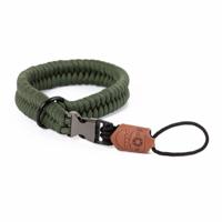 C-Rope Claw Camera wrist strap Military Olive, 30cm Paracord - thumbnail