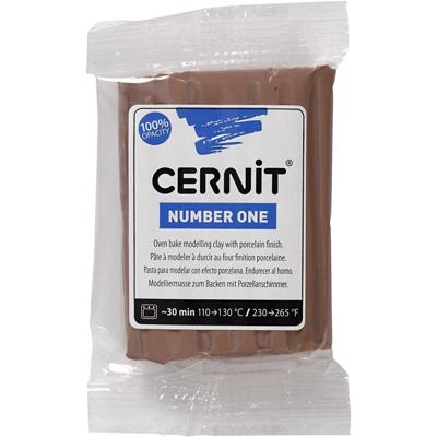 Creativ Company Cernit boetseerklei taupe, 56 gram Creativ Company Cernit boetseerklei taupe, 56 gram