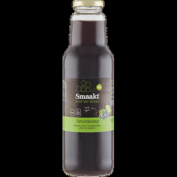 Smaakt Bio Druivensap 750 ml bij Jumbo