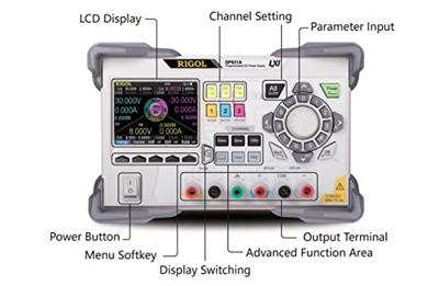 Rigol DP832 Labvoeding, regelbaar 0 - 30 V/DC 0 - 3 A 195 W Aantal uitgangen: 3 x Rigol DP832 Labvoeding, regelbaar 0 - 30 V/DC 0 - 3 A 195 W Aantal uitgangen: 3 x