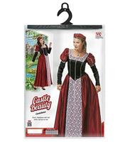 Middeleeuwse Kasteelvrouw kostuum - thumbnail