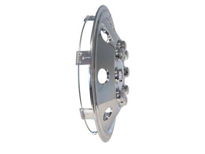 Carpoint wieldoppenset bolvormig 41 cm chroomkleurig