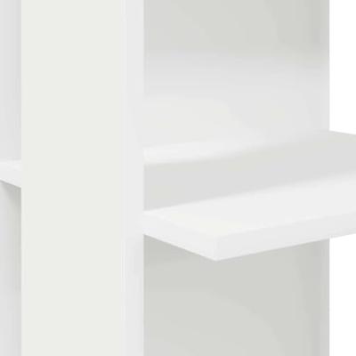 Hoekbureau met opslageenheid met plank Wit 140 x 113.5 x 75 cm - thumbnail