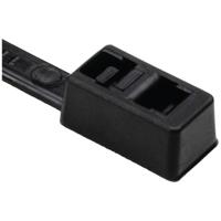 HellermannTyton 117-00008 T50LDH-PA66HS-BK (100) Kabelbinder 395 mm 4.70 mm Zwart 100 stuk(s) - thumbnail