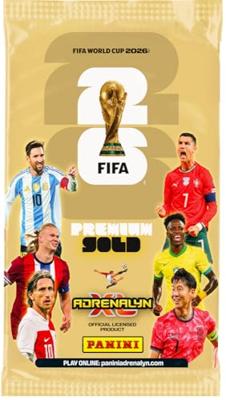 Panini Adrenalyn XL FIFA World Cup 2026 Premium Gold Blister