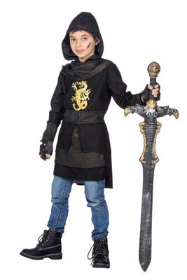Ridder Tuniek Zwart/Goud Kind