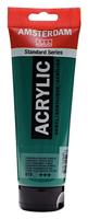 Royal Talens Amsterdam Standard Series Acrylverf Tube 250 ml - Permanentgroen Donker 619 - thumbnail