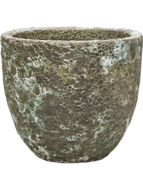 Lava Relic Jade couple bloempot 36x34 cm - thumbnail