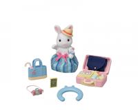 The Snow Rabbit en haar weekendkoffer - Sylvaniaanse families - 5641 - van 3 jaar oud - thumbnail