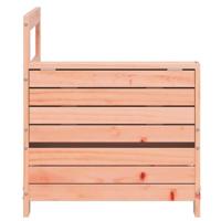 Tuinbank met armleuning en klaptafel massief douglashout - thumbnail