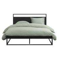 Bed Kioto - zwart - 140x200 cm - thumbnail