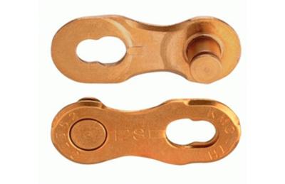 KMC kettingschakel 12 speed ti-n gold niet herbruikbaar