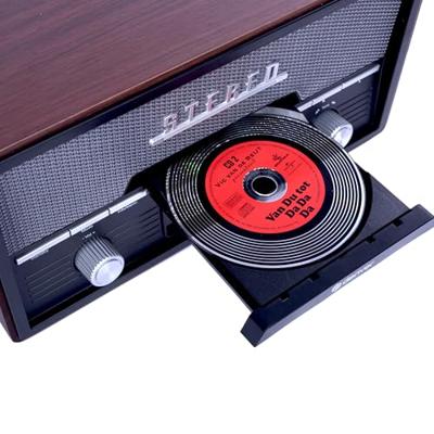 Denver MDA-525DW DARK WOOD Radio DAB+, VHF (FM) Hout-bruin (zijdemat)