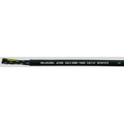 HELU OZ-600 Stuurstroomkabel 3 x 2.5 mm² Zwart 10691-500 500 m