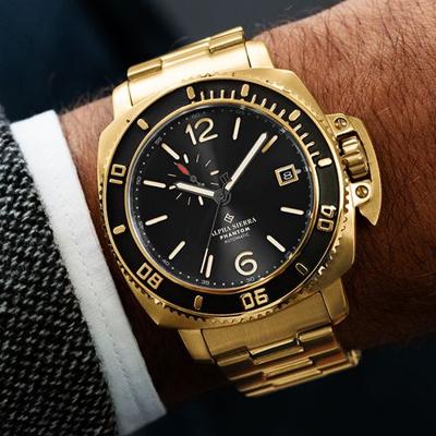 Alpha Sierra Automatic Phantom G003 Heren Horloge 44mm 5 ATM Alpha Sierra Automatic Phantom G003 Heren Horloge 44mm 5 ATM