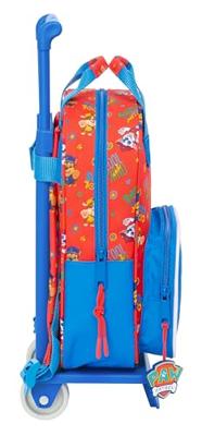 Schoolrugzak met Wielen The Paw Patrol Cool Blauw Rood 20 x 28 x 8 cm Schoolrugzak met Wielen The Paw Patrol Cool Blauw Rood 20 x 28 x 8 cm