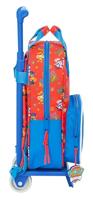 Schoolrugzak met Wielen The Paw Patrol Cool Blauw Rood 20 x 28 x 8 cm - thumbnail