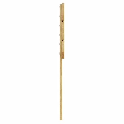 Hoofdbord 100 cm massief hout eiken