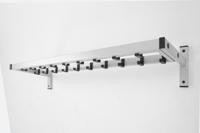 V-part wandgarderobe Safe, 19 haken - thumbnail