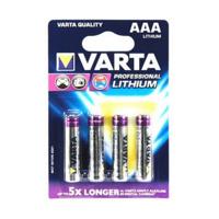 Varta LITHIUM AAA Bli 4 AAA batterij (potlood) Lithium 1100 mAh 1.5 V 4 stuk(s) - thumbnail