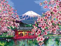 Ravensburger creart japanese cherry blossom - thumbnail