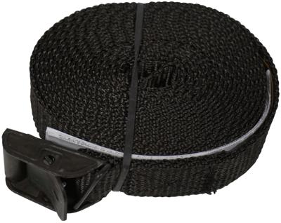 AUTOSTYLING SEEHASE Seehase "fasty" spanband tension/handle strap fast black 300x2.5cm 400kg
