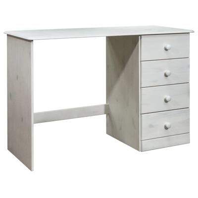 vidaXL Bureau met 4 lades 110x50x74 cm massief grenenhout vidaXL Bureau met 4 lades 110x50x74 cm massief grenenhout