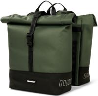 Urbanproof tas double roll up recycle 38l groen - thumbnail