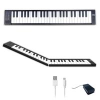 Carry-On Piano 49 Touch Black opvouwbare piano 49 toetsen - thumbnail