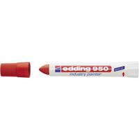 Viltstift edding 950 pasta rond 10mm rood - thumbnail