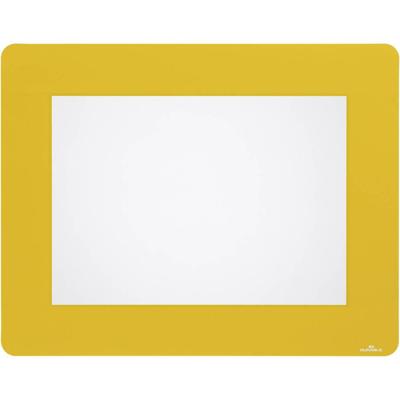 Durable 180804 Vloermarkeringshoes A4, verwijderbaar Geel 10 stuk(s) (l x b x h) 314 x 401 x 314 mm