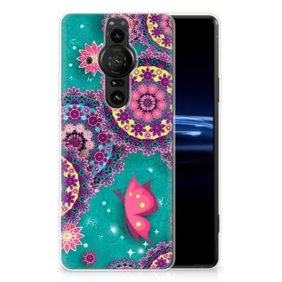 Sony Xperia Pro-I | Hoesje maken | Cirkels en Vlinders