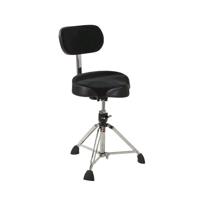 Gibraltar Hardware 9608MB professionele drumkruk met rugleuning - thumbnail