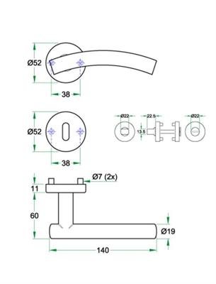 Krukgarn SIPO rvs mat
