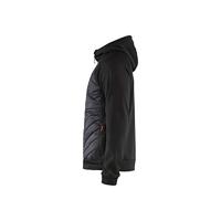 Blåkläder Hybride sweater 34632526 | Zwart/Rood | Maat S - 7330509713419 - thumbnail