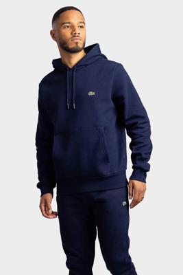 Lacoste Hooded Trainingspak Heren Donkerblauw - Maat S - Kleur: Donkerblauw | Soccerfanshop Lacoste Hooded Trainingspak Heren Donkerblauw - Maat S - Kleur: Donkerblauw | Soccerfanshop