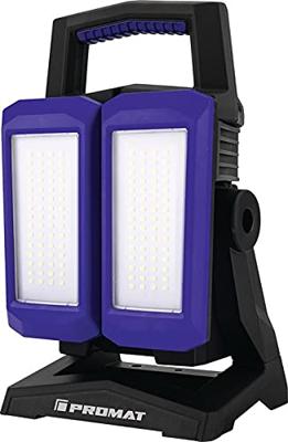 Promat/Tecwerk LED-schijnwerper | 50 W 800-4500 LM | Li-Ion 5200 mAh 14,8 V IP54 - 4000873354 Promat/Tecwerk LED-schijnwerper | 50 W 800-4500 LM | Li-Ion 5200 mAh 14,8 V IP54 - 4000873354