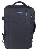 Donau Travel rugzak Prague, 32 l, 17 inch, zwart - thumbnail