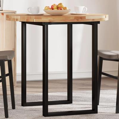 Tafelblad rond Ø 80x4 cm massief acaciahout