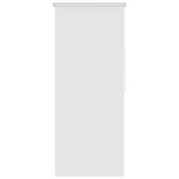 VidaXL Rolgordijn voor douche 80x240 cm wit - thumbnail